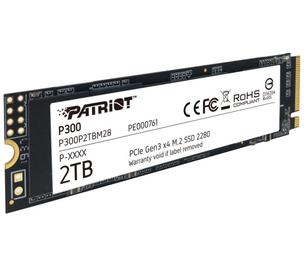 Patriot 2TB M.2 PCIe NVMe P300 - 1067721 - zdjęcie 2